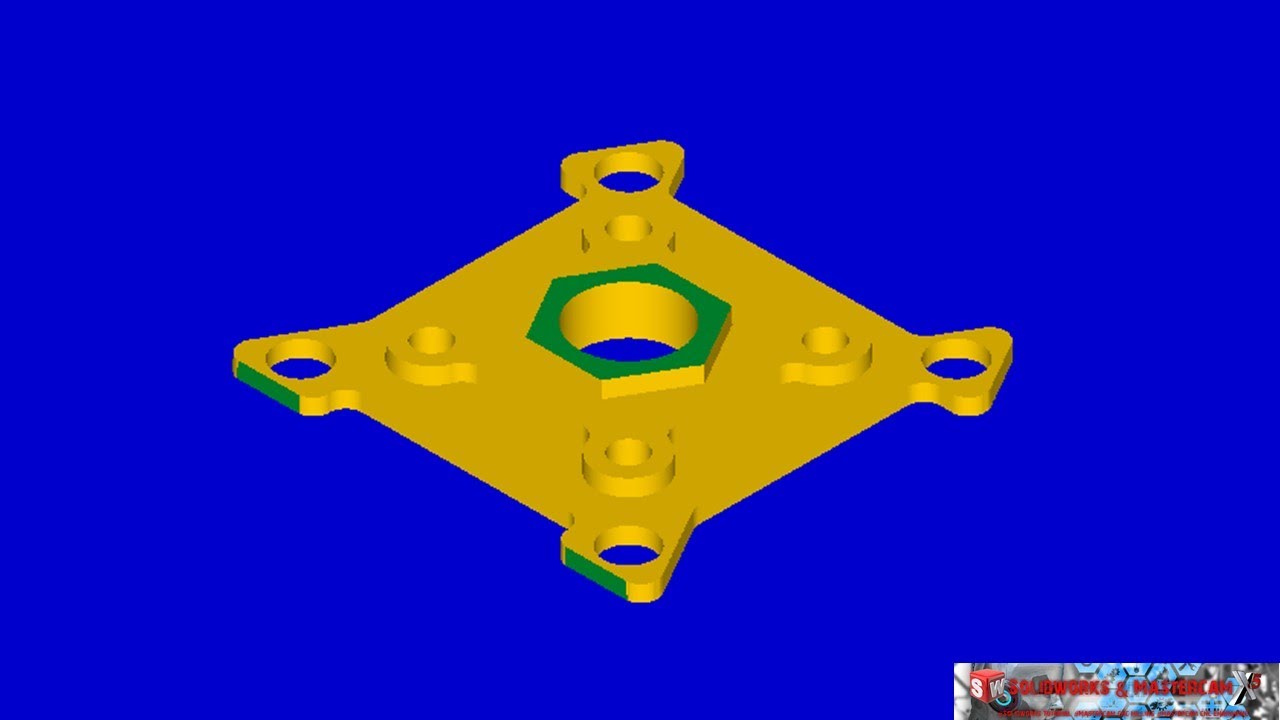 MASTERCAM X5 BASIC CNC Milling 27 - YouTube
