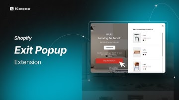 How to create Exit Popups for Shopify and boost conversion