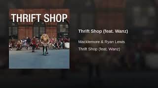 Video thumbnail of "Thrift Shop Original Instrumental"