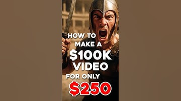 How I Made a 100K Ad for Just $250!