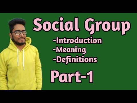 सामाजिक समूह क्या है? इसका अर्थ और परिभाषाएं #social_group #sociologyforlaw #ballb #llb