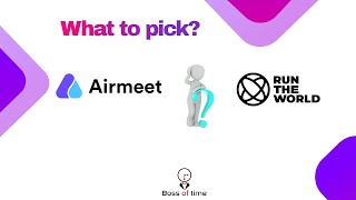 Review Airmeet vs Run the world review: great software to run fun virtual events! screenshot 4