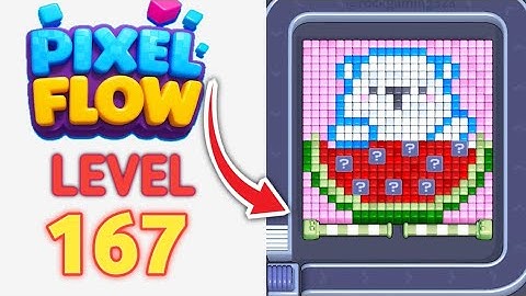 Pixel Flow Level 167 Walkthrough