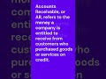What is Accounts Receivable?#english #accounting #education #bcomjobs #learning #financeinterview