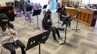 Beginning Clarinet Lightly Row