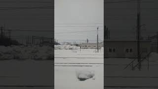 上越線の雪景色｜長岡駅→宮内駅（JR東日本E129系電車）車窓、走行音、車内アナウンス。青春18きっぷの旅（新潟県長岡市）Joetsu Line Niigata JAPAN TRAIN, TRAVEL