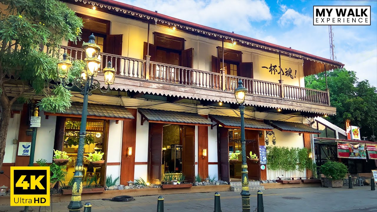【4K 60 FPS】🏛 Discover Kota Lama Semarang (Oudestadt) - Relaxing Virtual Walk Indonesia