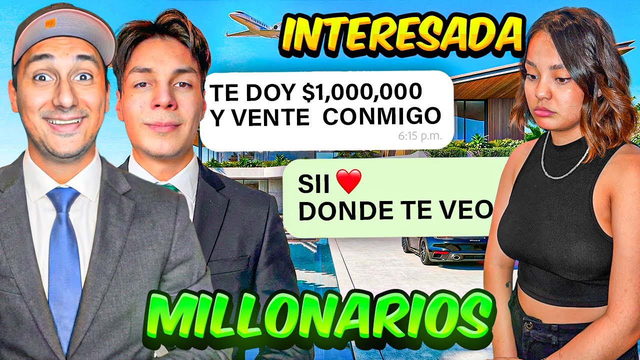 FINGIMOS SER UN HOMBRE MILLONARIO PARA PROBAR SI BARBIE ES INTERESADA😳💰