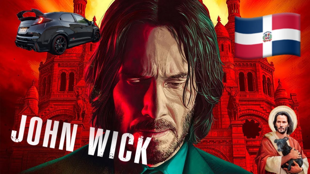 JOHN WICK: Un Lío por un Cívic , un perro y Unos plátanos🪙|| doblaje🇩🇴|| tobi dominicano