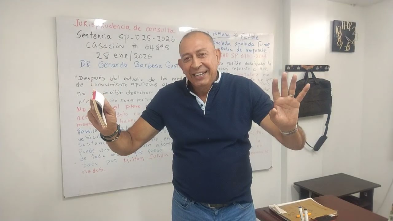 La condena debe estar anclada, firmemente, en prueba de irrefutable solidez. SP.025-2026. rad. 64898