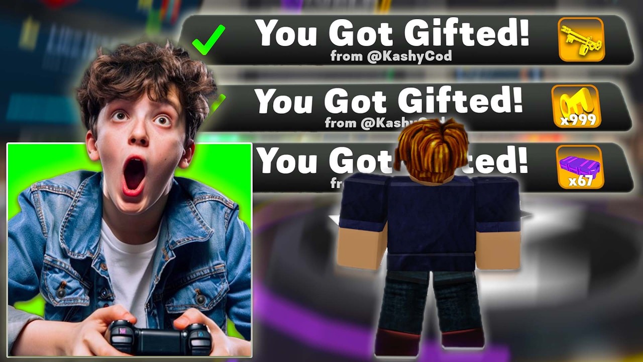 Gifting Streamers Their Dream Bundle in Roblox Rivals