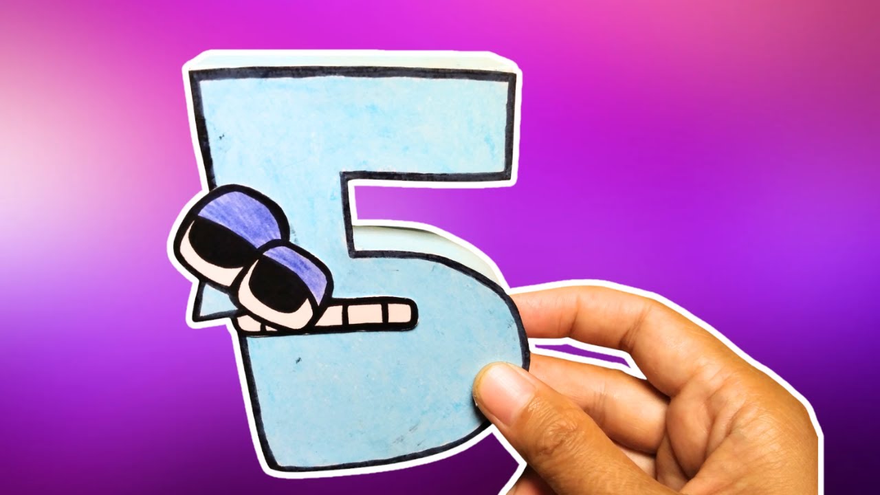 Paper Craft || Russian Alphabet Lore Б | RALR - YouTube