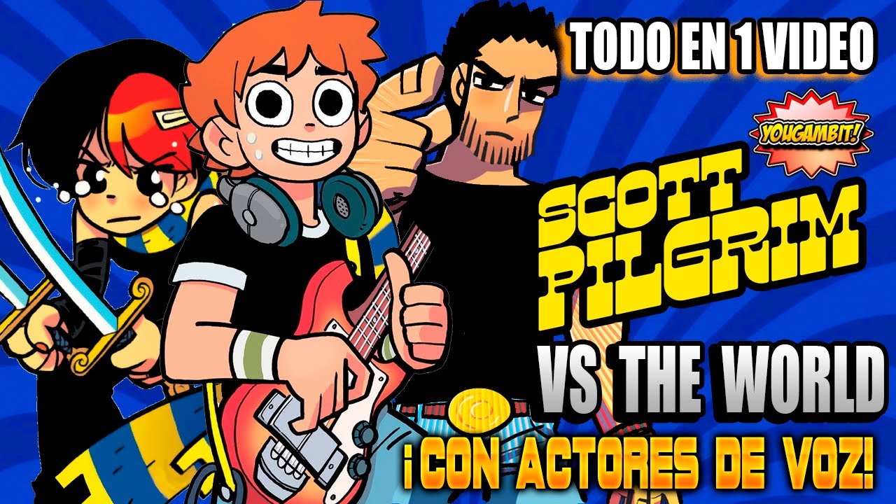 Videocomic: Scott Pilgrim Contra el Mundo (Original) 🎸 Película Completa con Voces 🎮 YouGambit
