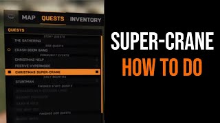 Dying Light Game The Following Christmas Super-Crane Winter Event How To Do 2022