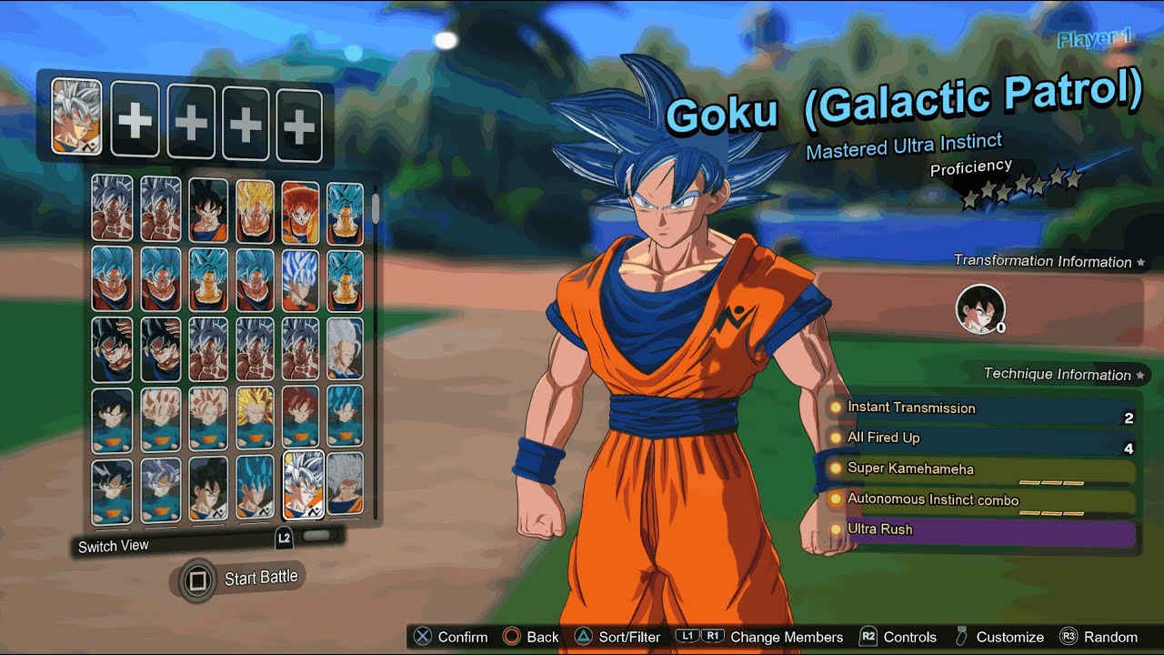 Dragon Ball Sparking Zero - Goku UI (Galatic Patrol) VS Gohan Beast ...