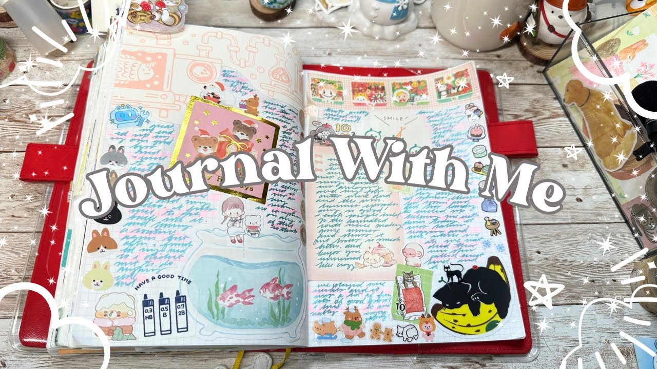 Journal With Me | Hobonichi Techo Notebook a5 | Ep. 264 - YouTube