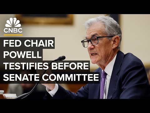 LIVE: Federal Reserve Chair Powell testifies before the Senate committee on monetary policy 