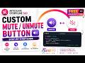 Custom Mute & Unmute Button in Storyline 360 | Free JavaScript | Using JavaScript in Storyline
