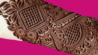 Western दुल्हन मेहंदी डिजाइन bridal mehandi design llFull hand mehndi l traditional mehandi design