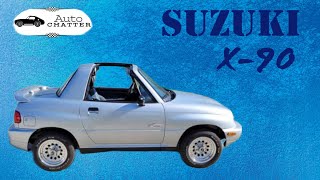 Suzuki X-90 : The weird car from the 90s