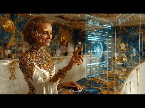 Future City 2100 — Futuristic Smart City Scenes 1 HOUR | Sci Fi Music for Focus