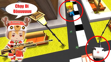 MINI GAME : PUBG TRONG MINI WORLD * ĐẤU TRƯỜNG SINH TỒN NOOB TEAM - NOOB GÀ HẾT THỜI