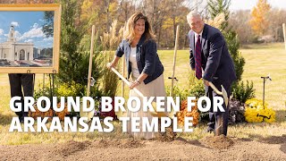 At a Glance: Bentonville Arkansas Temple Groundbreaking