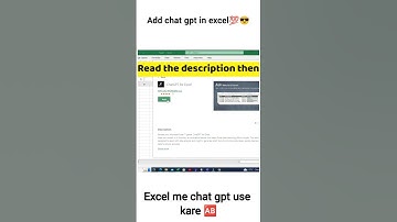 Excel + A.I. = Magic 🤯🔥 #shorts #ai