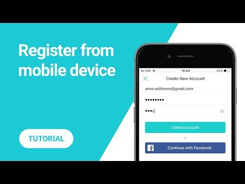 How to create a new pCloud account from your smartphone