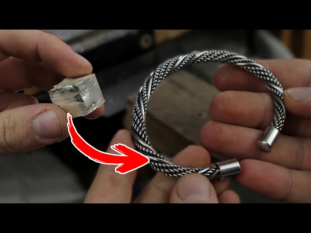 アクセサリー CHOOKE SILVERSMITHING IRREGULARWORKS Transforming Raw Silver into a HEAVY Viking Torc - YouTube