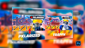 How To Make Thumbnails Like Pxlarized On Photoshop For Free 2024