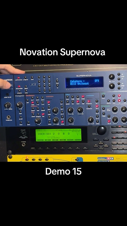 Download lagu Novation Supernova Demo 15 #asmr #synth #sound-effect #ringtone #noise