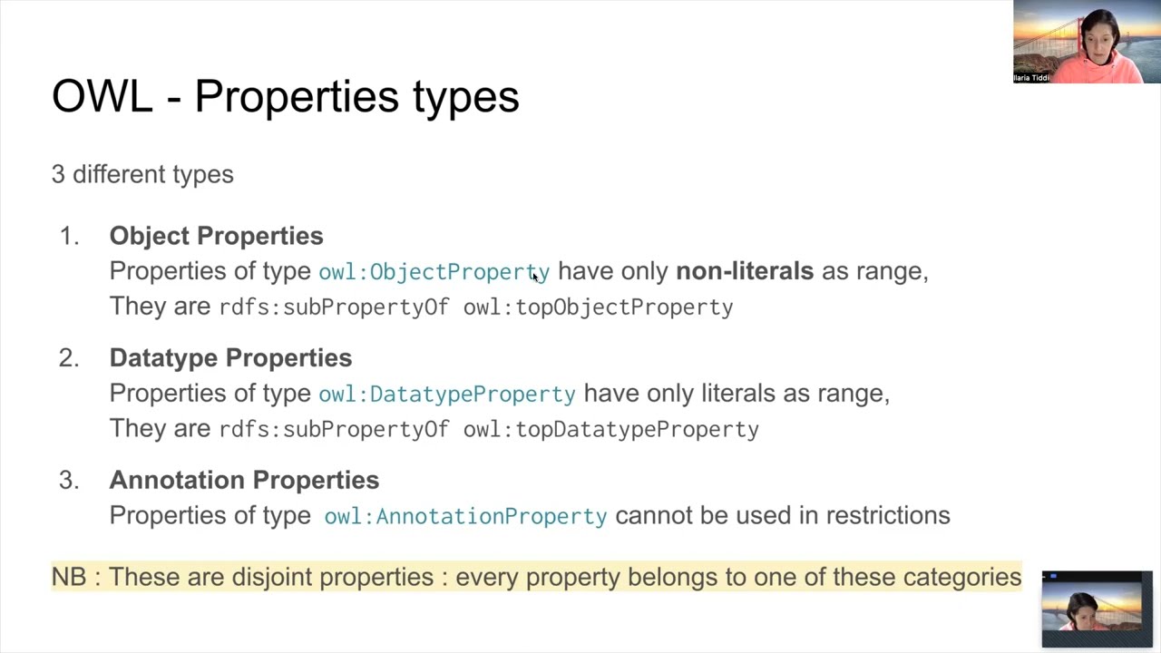 M03.02  (OWL semantics and reasoning) OWL property restrictions