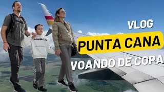 Voando de COPA AIRLINES para PUNTA CANA| Ficamos sem as malas | Vlog 2