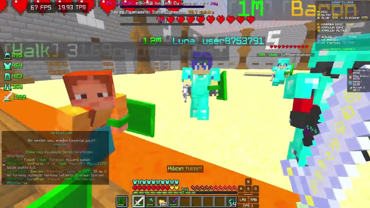 CraftLuna Kilmontage 3 (fukakabir ve Yorashi için )