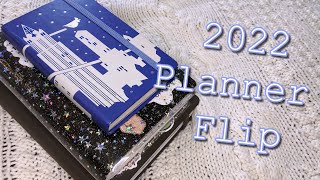 2022 Planner Flips | a5 bullet journal &amp; pocket size ✨