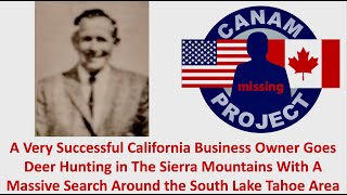 Missing 411 David Paulides Presents a California Business Man Disappears in the Sierra's-BIG Mystery