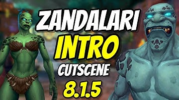 Zandalari Troll Allied Race Intro Cutscene | WoW Patch 8.1.5 | World of Warcraft Battle For Azeroth
