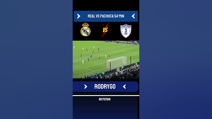 Rodrygo SHOCKING Goal Against Pachuca in 2025!