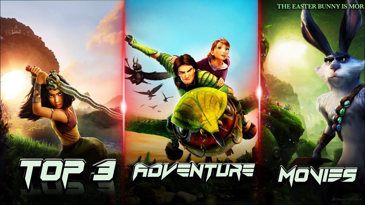 Top 3 Best Adventure | Action | Comedy Hollywood Animation Movies | in ...
