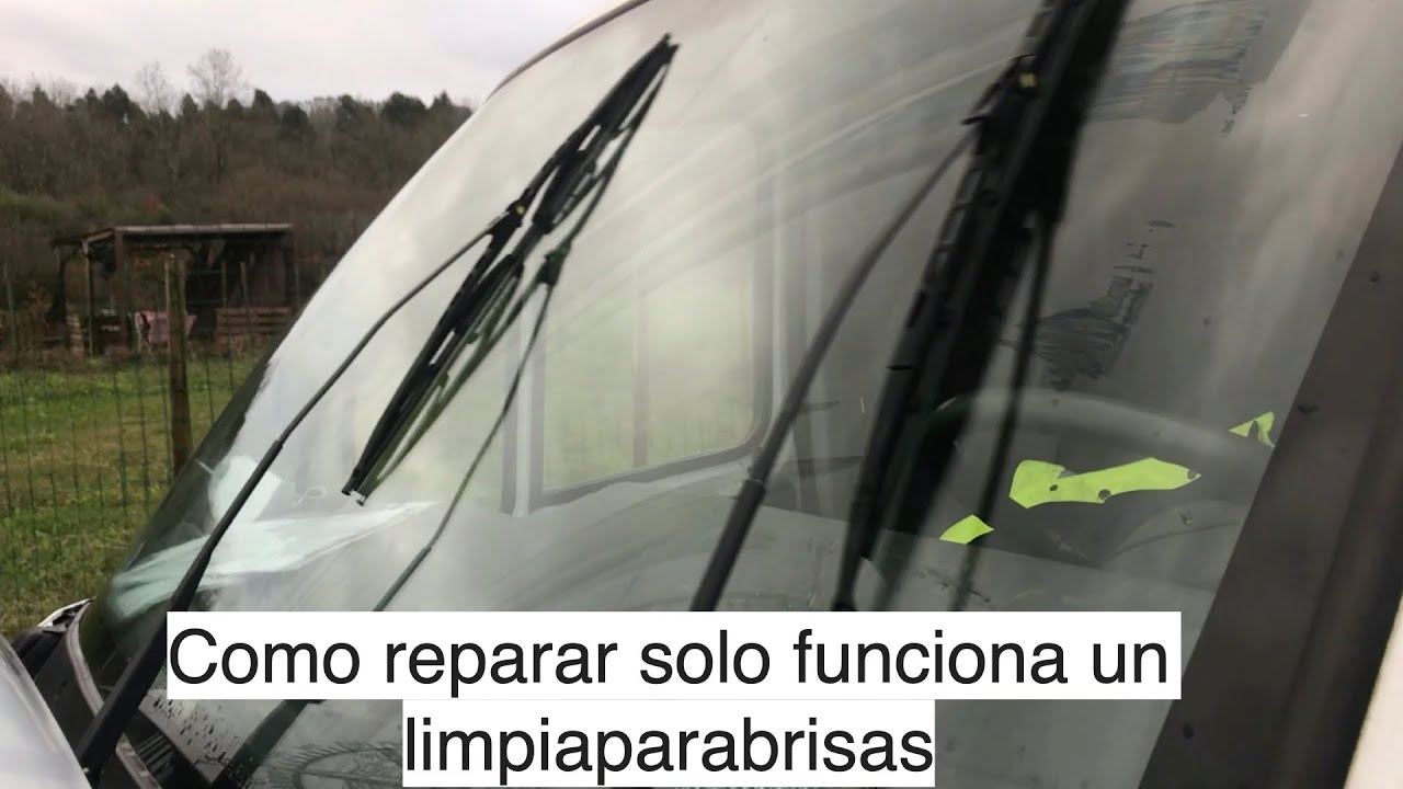 Como reparar solo funciona limpiaparabrisas - YouTube