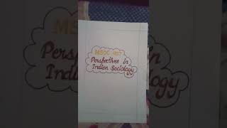Is video me maine Sociology ke 10 pages ke important handwritten notes share kiye hain