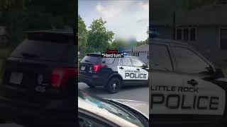 Genius Driver Escapes 2 Cop Cars