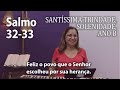 SALMO 32-33 (cifra) Santíssima Trindade, Solenidade, Ano B  -  Ana Walquiria