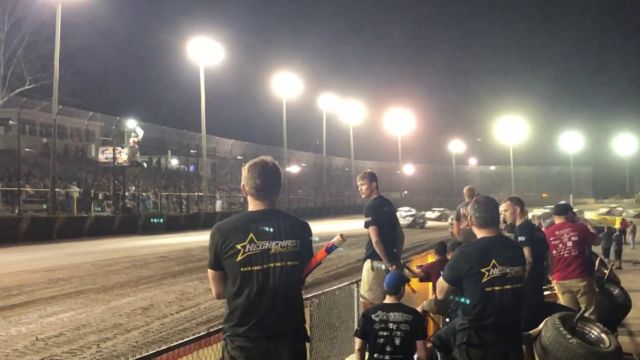 Late model at Volusia Speedway Park; Part 1 of Friday, February 2019
