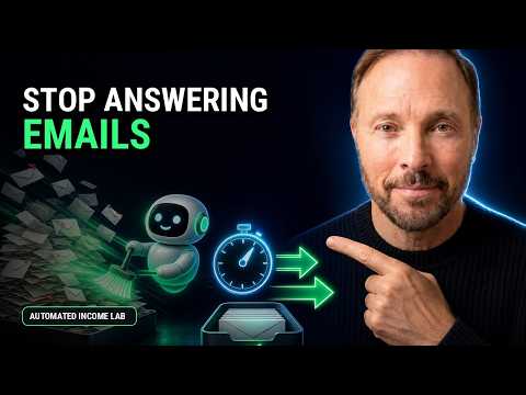 You're Still Answering Emails Manually? Build This ChatGPT Bot in 15 Minutes and Never Do It Again.