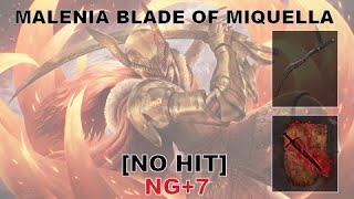 Elden Ring – Malenia, Blade of Miquella No Hit | Bloodhound’s Fang & Bloodflame Blade Build NG+7