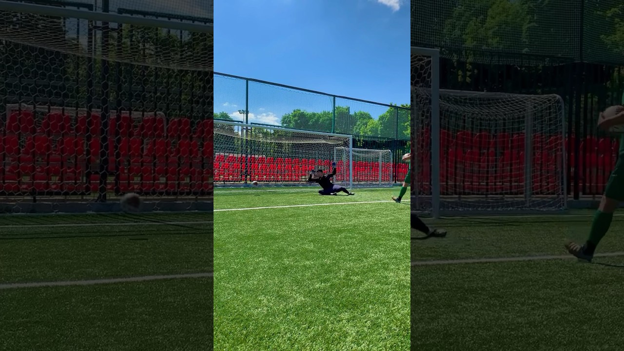Goalkeeper training 