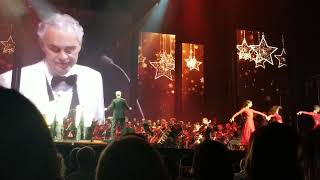 Andrea Bocelli and Matteo Bocelli Joy to the world Miami 2022