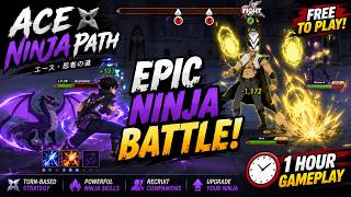 ACE Ninja Path Gameplay | 30 Minutes Gameplay | Free Tactical Ninja RPG screenshot 5